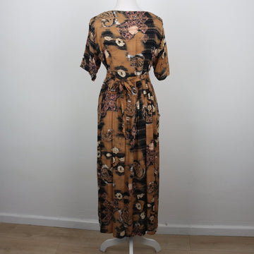 Vintage Paisley Maxi Dress | Size 12 - 0
