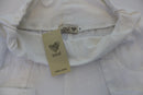 White 100% Linen Cuffed-Leg Pants | Sizes XS, S & XXL | Brand New-2