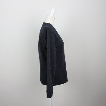 Navy Blue Chunky Knit Cardigan | Size 34 - 0