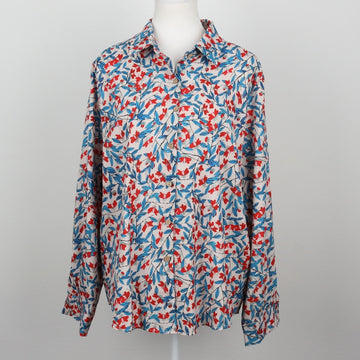 Floral Long Sleeve Blouse | Size L