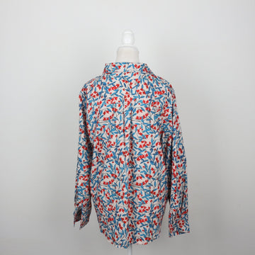 Floral Long Sleeve Blouse | Size L - 0