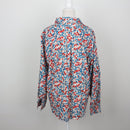 Floral Long Sleeve Blouse | Size L-3