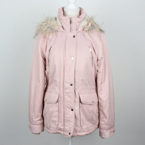 Forever New Baby Pink Winter Jacket | Size 38