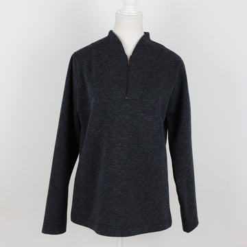 Navy Blue Half-Zip Sweater | Size S