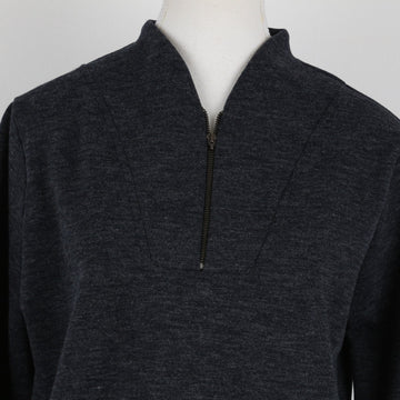 Navy Blue Half-Zip Sweater | Size S - 0