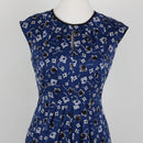 Country Road blue printed bodycon dress - 4-2