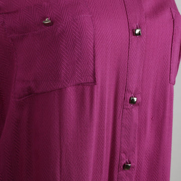 Milady's Magenta Long Sleeve Shirt | Size 12 - 0