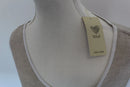 Beige & White 100% Linen Dress | Sizes XS & XL | Brand New-2