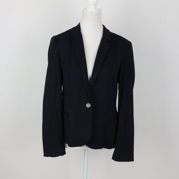Zara Navy Blue Classic Blazer | Size M – Secondhand