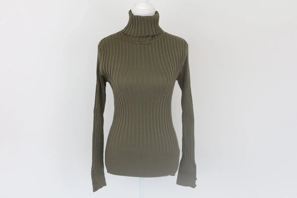 Truworths Olive Green Polo Neck Jersey | Sizes S–XL | Brand New