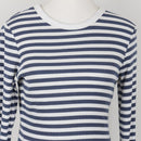 H&M Cream Ribbed Long Sleeve Top | Size M – Secondhand-2