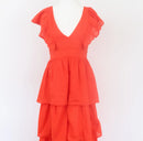 Orange Tiered Maxi Dress | Sizes S–L | Brand New-1
