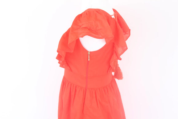 Orange Tiered Maxi Dress | Sizes S–L | Brand New