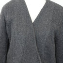 Jane & Elizabeth Grey Cropped Blazer | Size L – Secondhand-4