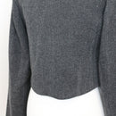 Jane & Elizabeth Grey Cropped Blazer | Size L – Secondhand-3