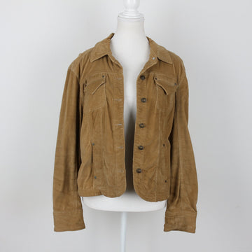 Camel Corduroy Jacket | Size S – Secondhand