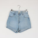 Cotton On High Classic Denim Shorts | Light Blue Wash | Size 8-1