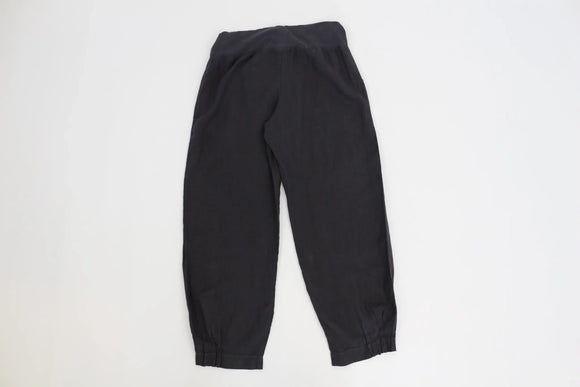 Charcoal 100% Linen Cuffed-Leg Pants | Sizes XS & M | Brand New