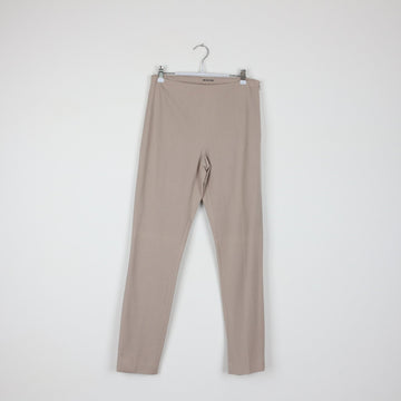 Elie Tahari Taupe Slim Tailored Trousers | Pressed Crease | Smart Casual | Size 8