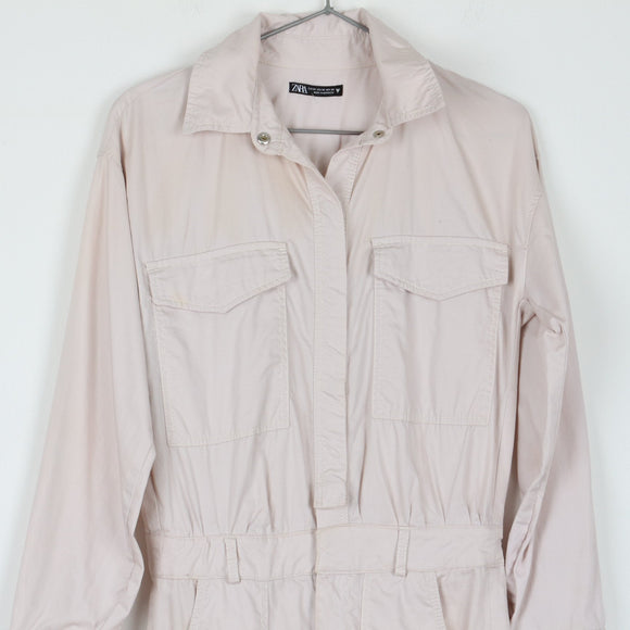 ZARA cream overalls - XS