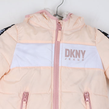 DKNY Baby Pink Puffer Jacket (2 Years) - 0