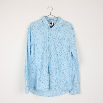 Woolworths Blue Slim Fit Shirt (M)