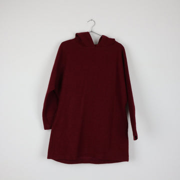 Maroon Melton Hoodie (M)