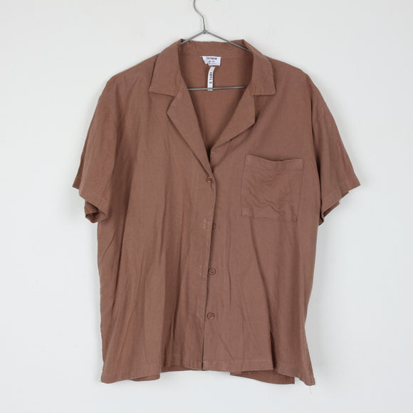 Cotton On Brown Shirt (XS)