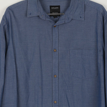 David Jones Blue Shirt (L) - 0