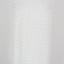White Crochet Knit Strapless Bodycon Maxi Dress – Size M-2