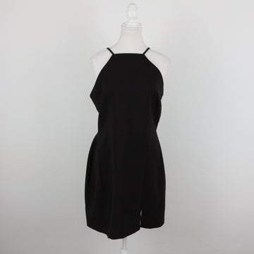 Foschini Black Halter Neck Square-Cut Bodycon Playsuit – Size L