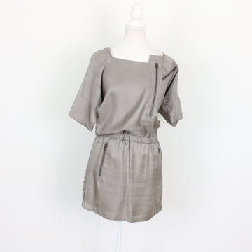 Mike & Chris Grey Mini Dress | Thrift Find – Size XS