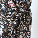 Woolworths Black & Floral Mini Dress | Thrift Find – Size 12-3