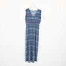 Contempo Graphic Maxi Dress | Thrift Find – Size 12-1