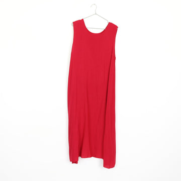 Red Flowy A-Line Dress | Thrift Find – Size L