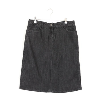 Woolworths Black Denim Skirt | Thrift Find – Size 12