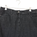 Woolworths Black Denim Skirt | Thrift Find – Size 12-2