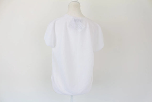 White Knit Blouse | Size M | Brand New