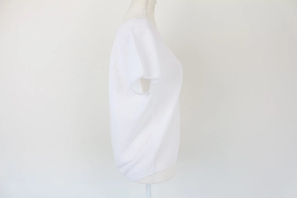 White Knit Blouse | Size M | Brand New