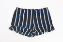 Woolworths Blue Striped Shorts | Size 16 | Pre-Loved-1