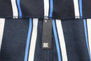 Woolworths Blue Striped Shorts | Size 16 | Pre-Loved-2