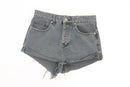 Factorie Black Denim Shorts | Size 8 | Pre-Loved-1