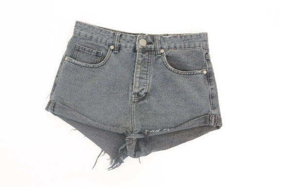 Factorie Black Denim Shorts | Size 8 | Pre-Loved