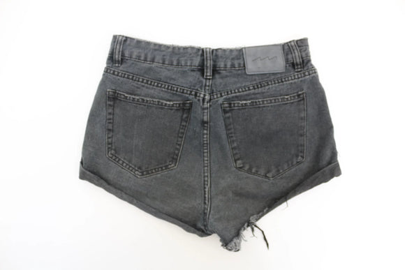 Factorie Black Denim Shorts | Size 8 | Pre-Loved