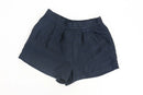 Zara Blue & Black Satin Shorts | Size S | Pre-Loved-1
