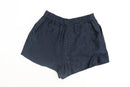 Zara Blue & Black Satin Shorts | Size S | Pre-Loved-3