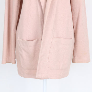 H&M pink knit blazer - L - 0
