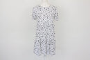 White & Black Polka Dot Summer Dress | Size S | Pre-Loved-1