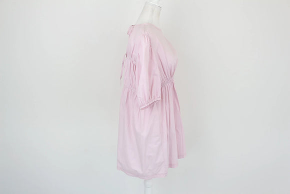 Vintage Babydoll Tie-Back Pin Dress | Size M | Pre-Loved