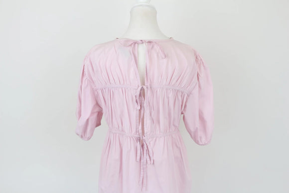 Vintage Babydoll Tie-Back Pin Dress | Size M | Pre-Loved